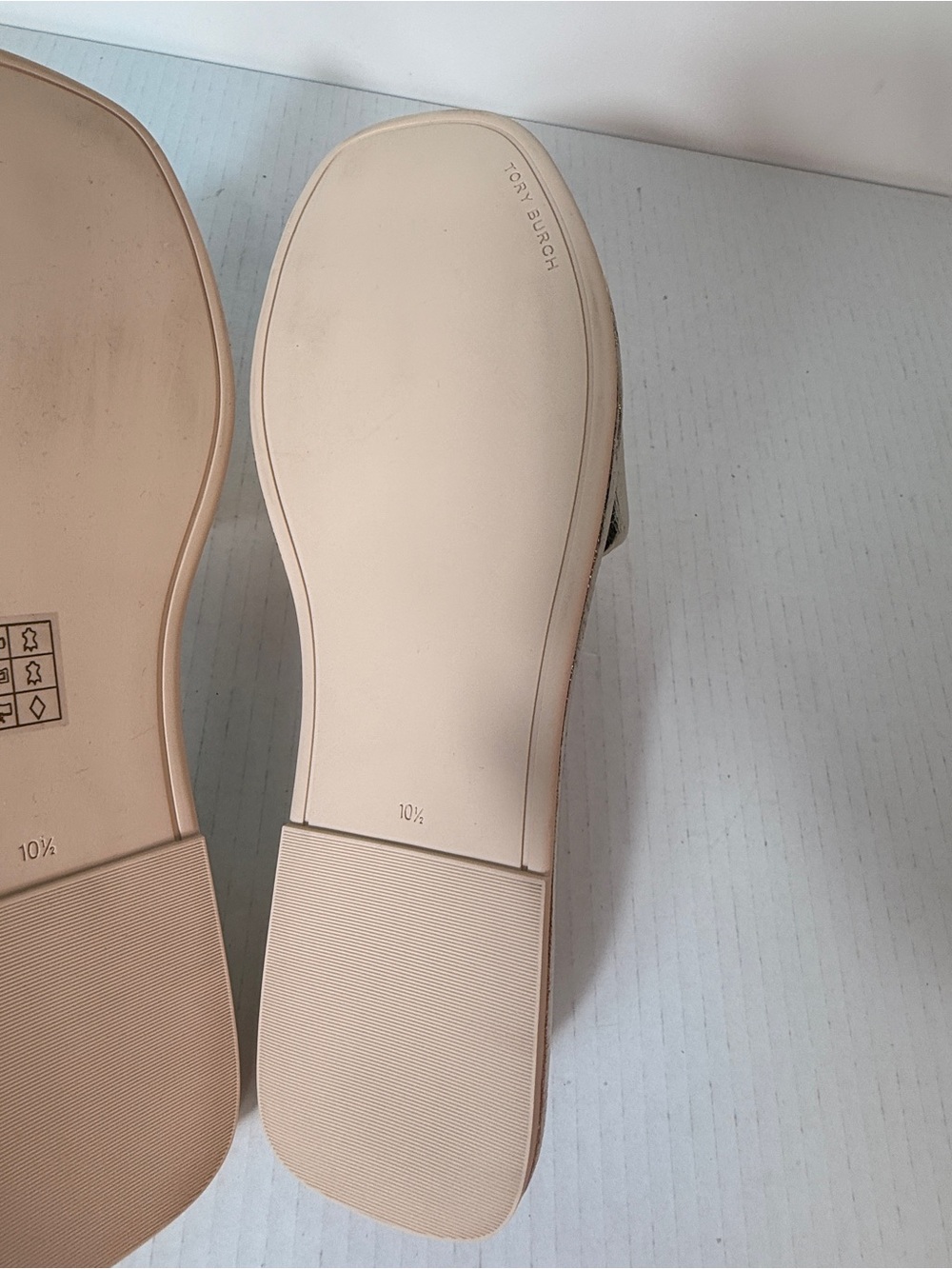 Tory Burch Double T Sport Slide Sandal size 10.5 - Picture 6 of 8